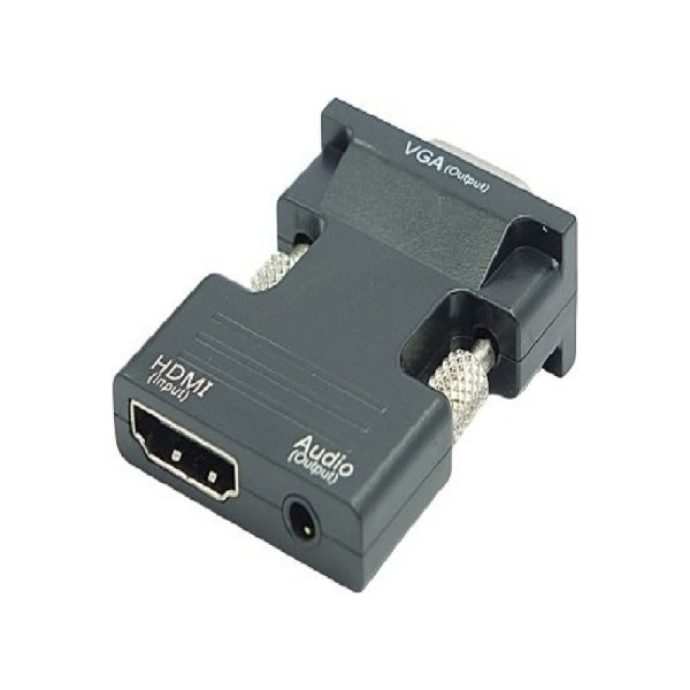 SpeedUF HDMI To VGA Ses Çıkışlı HDMI Dişi VGA Erkek HDMI VGA Çevirici Bilgisayar Çevirici ve Adaptörü Fiyatı