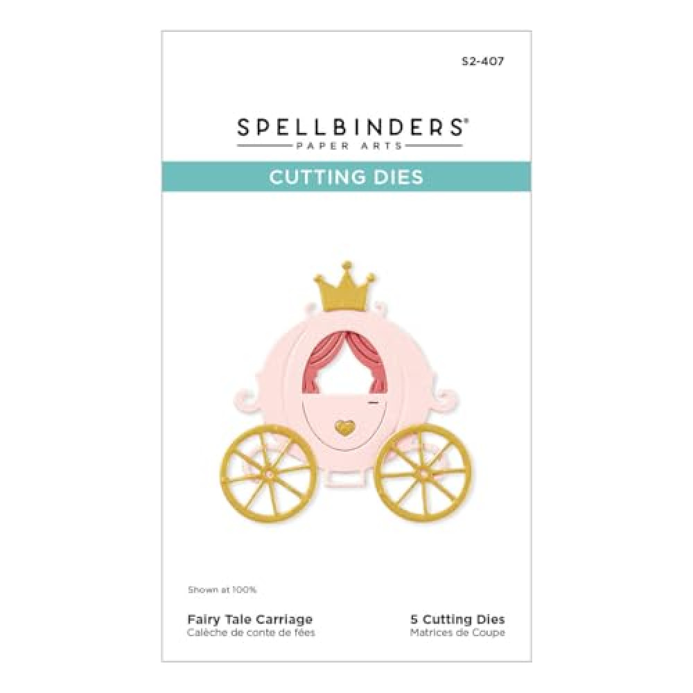 Spellbinders Fairy Tale Carriage Etched Dies