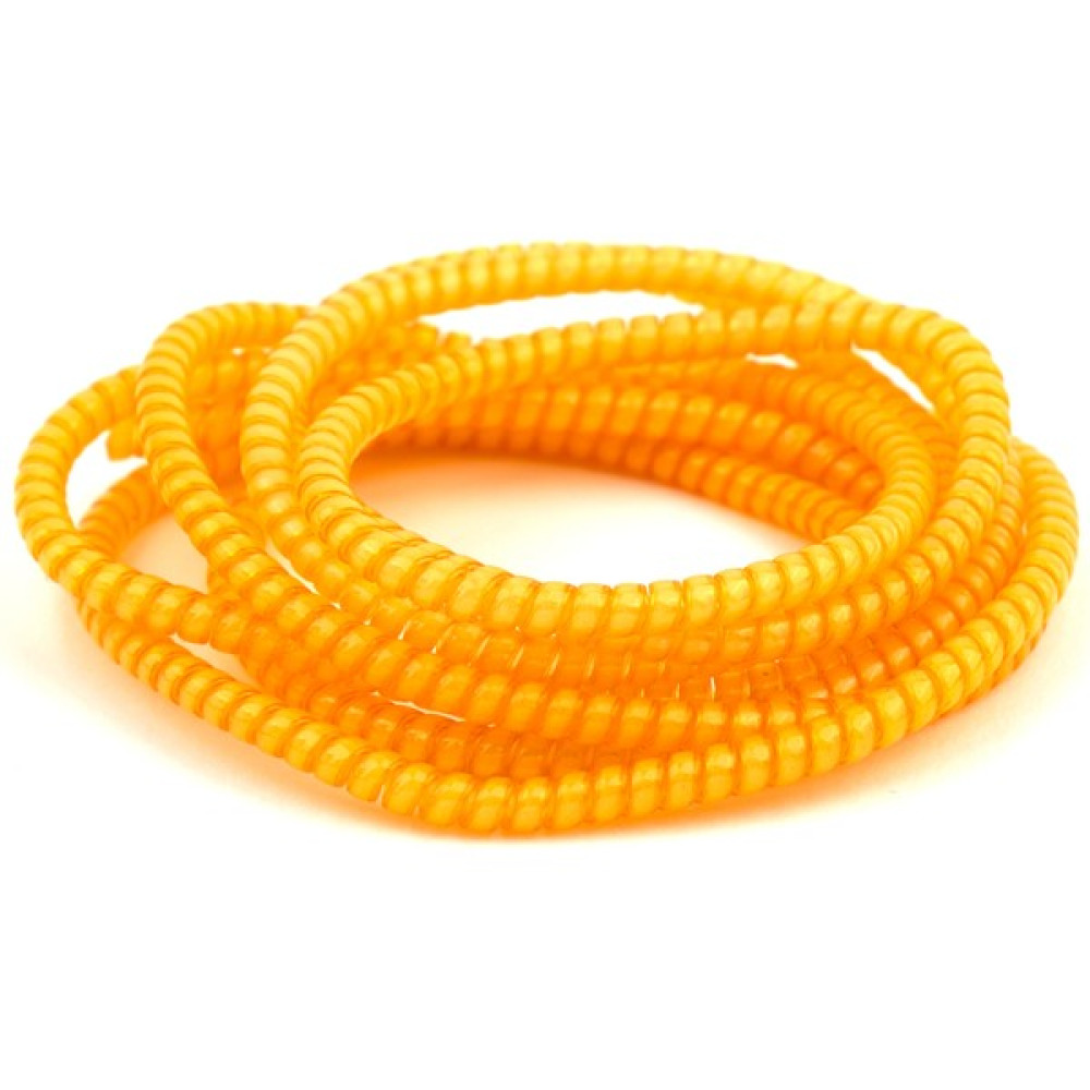 Spelt Şarj Aleti Kablosu Kablo Kordon Koruyucu Spiral Sarma Kılıf Koruma Afterglow Turuncu 140CM Cep Telefonu Şarj Cihazı Fiyatı