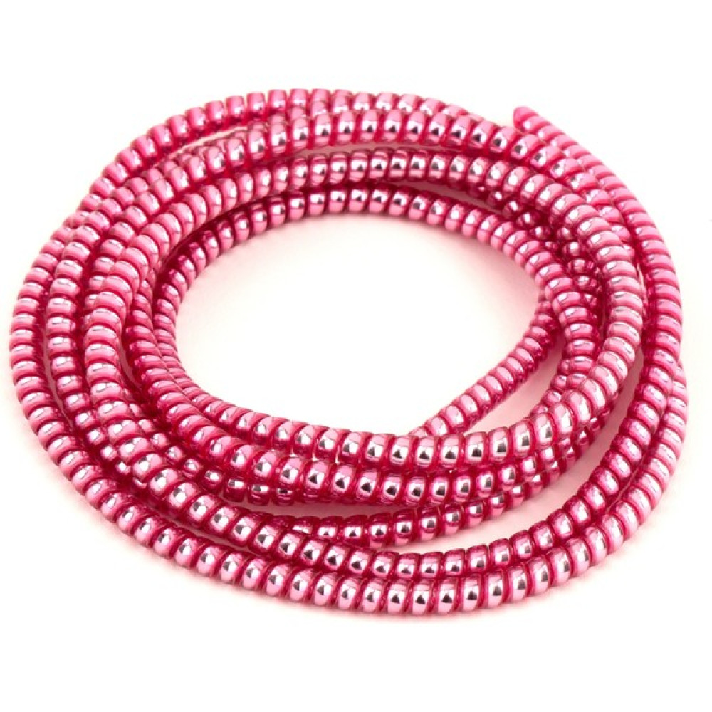 Spelt Şarj Aleti Kablosu Kablo Kordon Koruyucu Spiral Sarma Kılıf Koruma Fandango Pembe Shine - Çok Renkli Cep Telefonu Şarj Cihazı Fiyatı