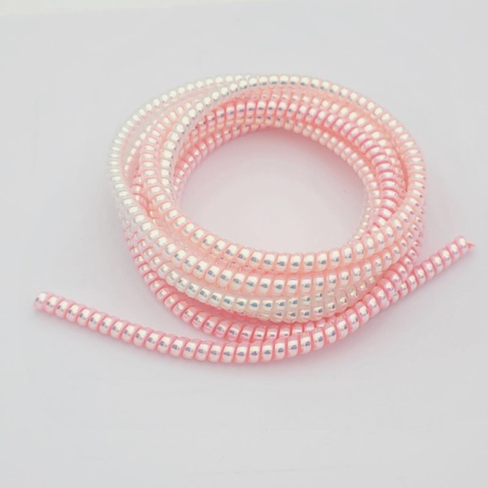 Spelt Şarj Aleti Kablosu Kablo Kordon Koruyucu Spiral Sarma Kılıf Koruma Laser Cotton Candy 160CM - Çok Renkli Cep Telefonu Şarj Cihazı Fiyatı