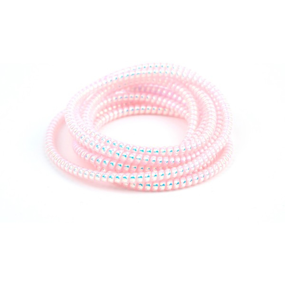 Spelt Şarj Aleti Kablosu Kablo Kordon Koruyucu Spiral Sarma Kılıf Koruma Laser Rose 160CM Cep Telefonu Şarj Cihazı Fiyatı