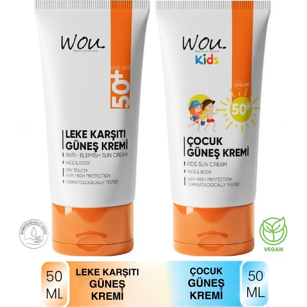 SPF50 Güneş Kremi 50ML & Yüksek Korumalı SPF50 Çocuk Güneş Kremi Diğer Fiyatı
