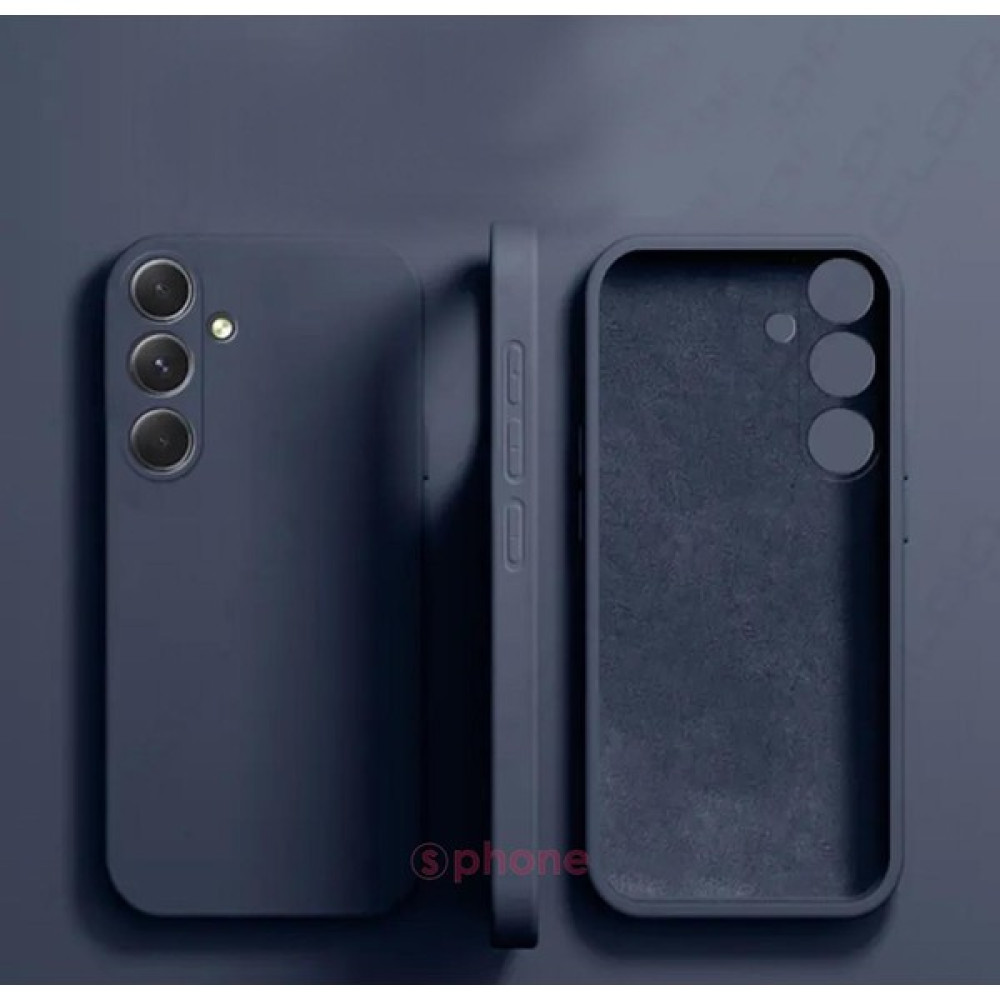 SPHONE Samsung Galaxy A24 4g Kılıf Içi Süet Kadife Yumuşak Doku Hissi Giyim Kombin Soft Renk Liquid Silikon - Gri Cep Telefonu Kılıfı Fiyatı