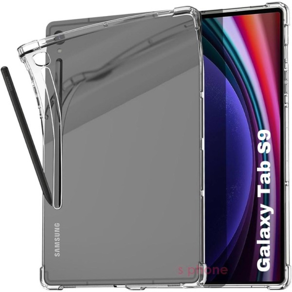 SPHONE Samsung Galaxy Tab S9 11INÇ X710 Uyumlu Tablet Kılıf Clear Şeffaf Dört Köşe Korumalı Esnek Silikon Tablet Kılıfı Fiyatı