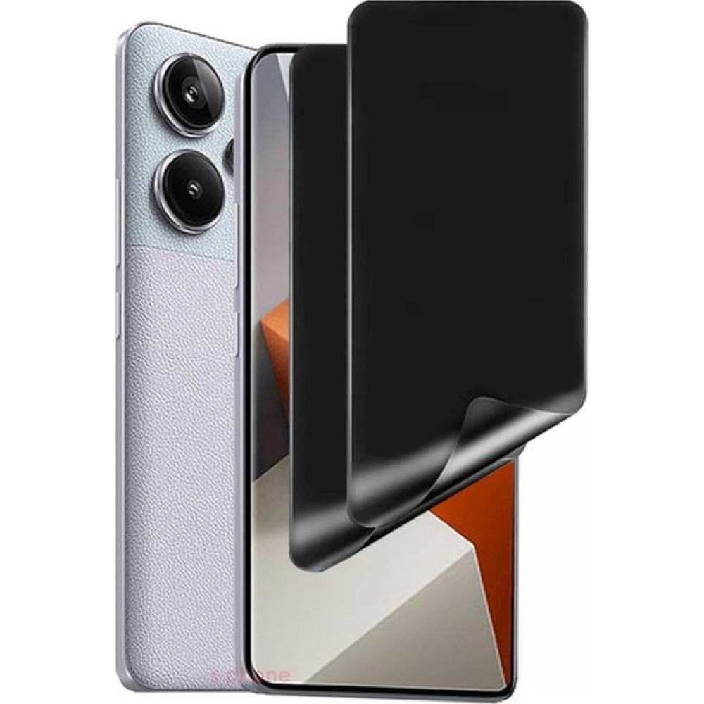 SPHONE Xiaomi Redmi Note 13 Pro 4g Ekran Koruyucu Privacy Gizlilik Filtreli Hayalet Yandan Görünmeyen Cam - Siyah Cep Telefonu Ekran Koruyucusu Fiyatı