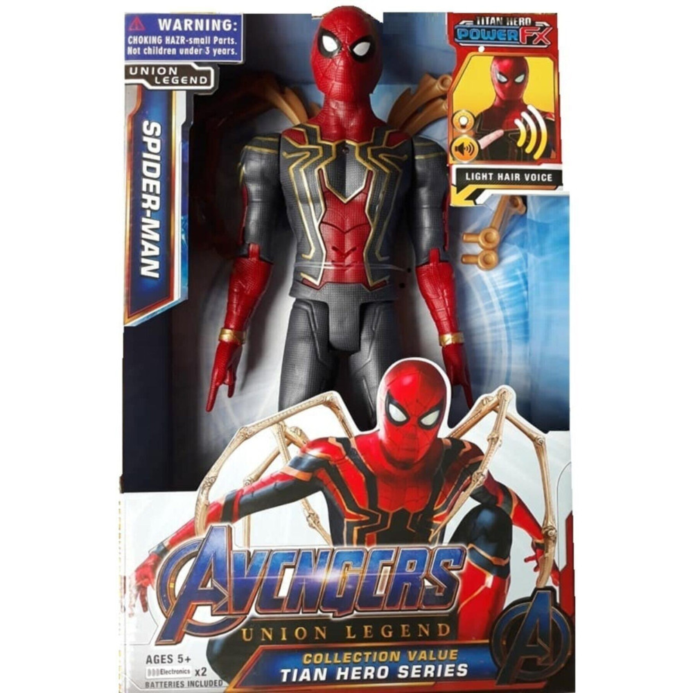 SPIDERMAN Oyuncak Ahtapot Kollu 29cm Örümcek Adam Sesli Işıklı Aksiyon Figürleri Fiyatı