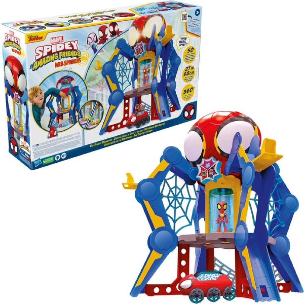 Spidey And His Amazing Friends Dev Karargah F6723 - Renkli Oyuncak Fiyatı