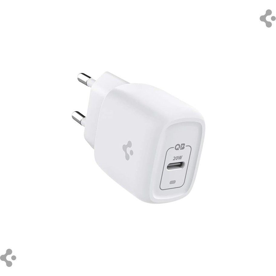 Spigen 20W USB-C Mini Hızlı Şarj Aleti/Şarj Isısını Düşürür GaN Destekli Akım Korumalı Güç Adaptörü iPhone & Android & iPad Type-C White - ACH02071 Bilgisayar Çevirici ve Adaptörü Fiyatı