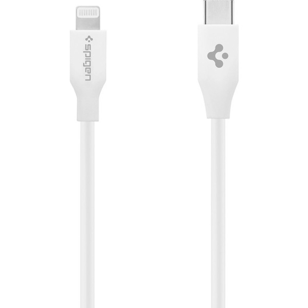 Spigen Essential USB-C to Lightning (1 Metre) Hızlı Şarj/Data Kablosu MFI Lisanslı C10CL White - 000CA25416 Cep Telefonu Kablosu Fiyatı
