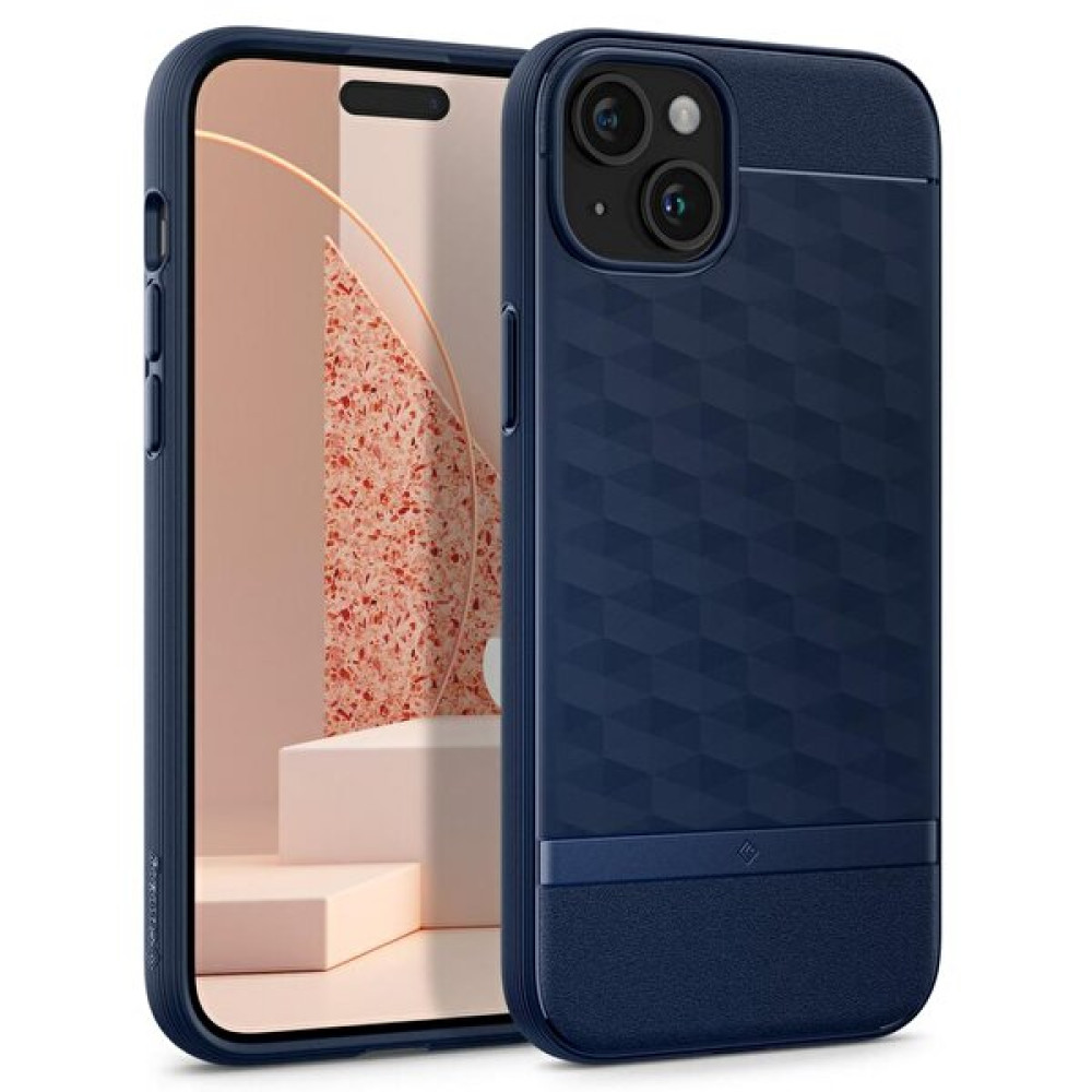 Spigen iPhone 15 Plus Caseology Parallax Mag MagSafe Uyumlu Midnight Blue Telefon Kılıfı Telefon Kılıfı Fiyatı