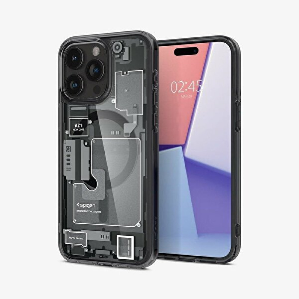 Spigen iPhone 15 Pro Max Ultra Hybrid Zero One MagFit MagSafe Uyumlu Zero One Kılıf Telefon Kılıfı Fiyatı