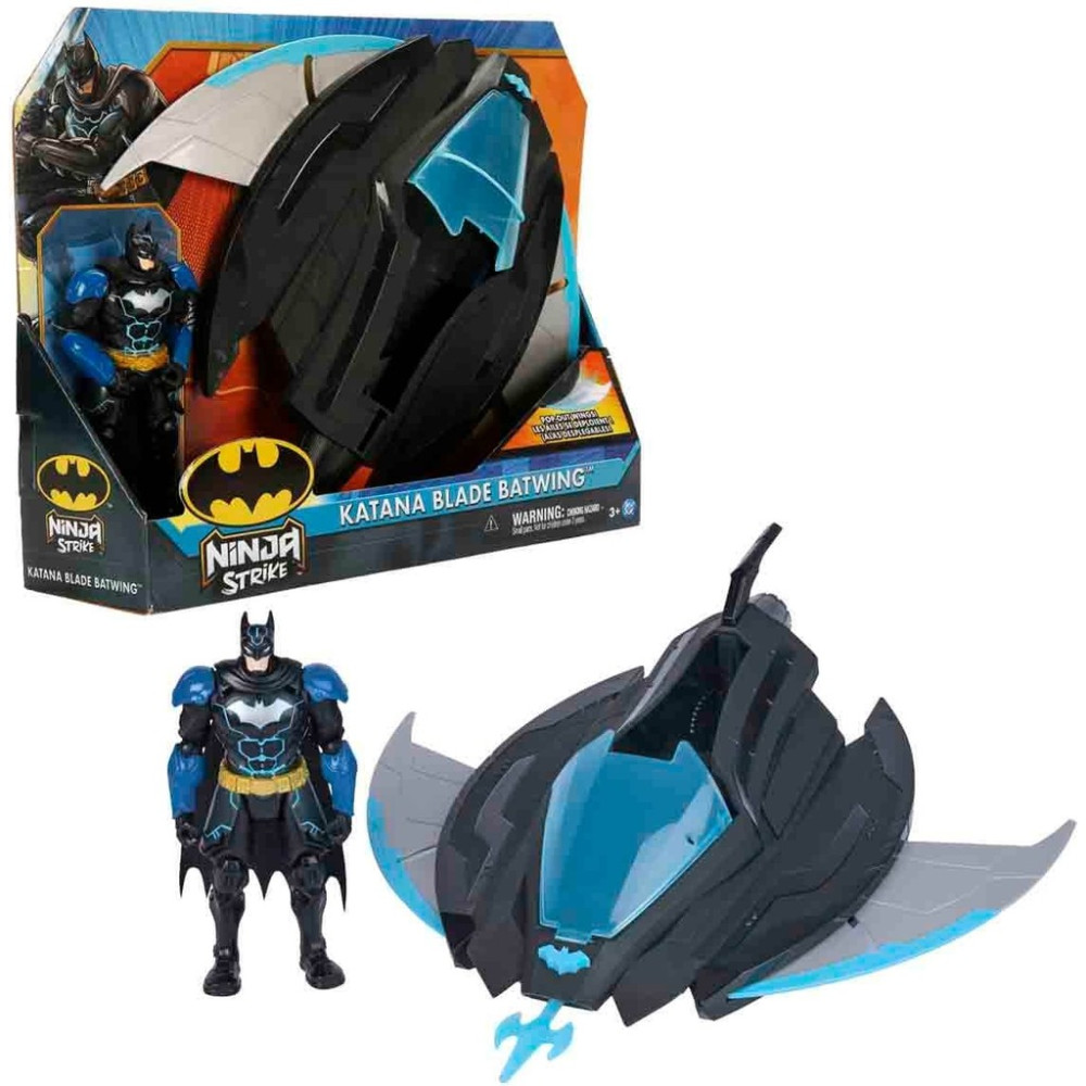 Spin Master Dc Batman Ninja Strike Katana Blade Batwing ve Aksiyon Figürü - Renkli Diğer Fiyatı