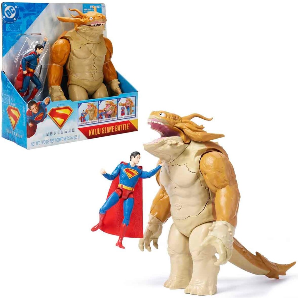 Spin Master Dc Comics Superman Kaiju Slime Savaşı Oyun Seti - Renkli Diğer Fiyatı