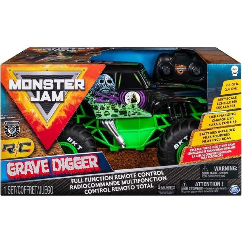 Spin Master Monster Jam 1:15 Ölçekli Grave Digger 6045003 Oyuncak Araç Fiyatı
