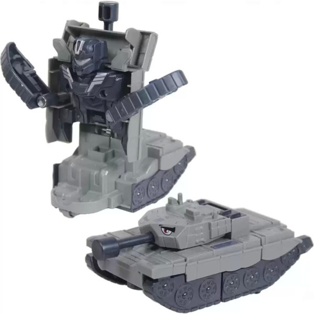Spin Master Sürtmeli Robota Dönüşen Tank D400-36 - Gri Oyuncak Araç Fiyatı