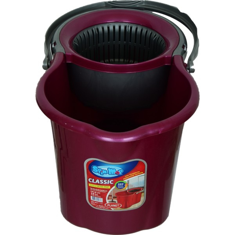 Spin Mop Temizlik Seti 360 Derece Döner Başlıklı Kova+Mop+Paspas+Sap Temizlik Malzemeleri Fiyatı