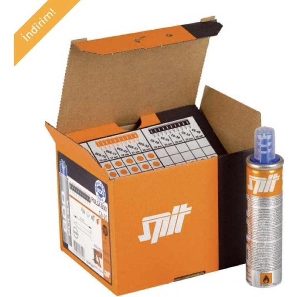 Spit C6 30 mm Çivi + P40 Gaz Tüpü / 500 Ad - 500 ADET ÇİVİ VE GAZ TÜPÜ Yedek Parça - Elektrikli El Aletleri Fiyatı