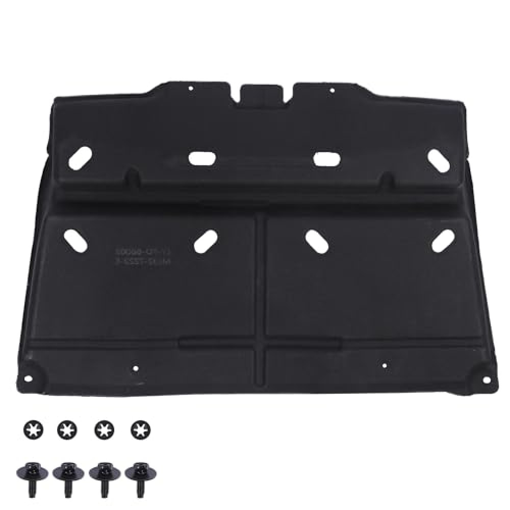 Splash Panel Shield Under Diaper with mounting Screws Compatible with 2015-2020 Ford F150 with Gasoline Engine/Not Fit Raptor Model/Not Fit 3.0L Diesel,Replace ML3Z-7222-D