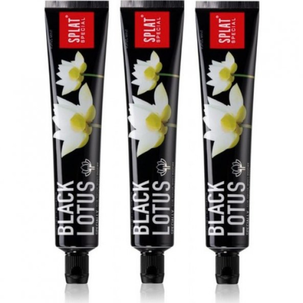 Splat Black Lotus 75 Ml X 3Adet Diş Macunları Fiyatı