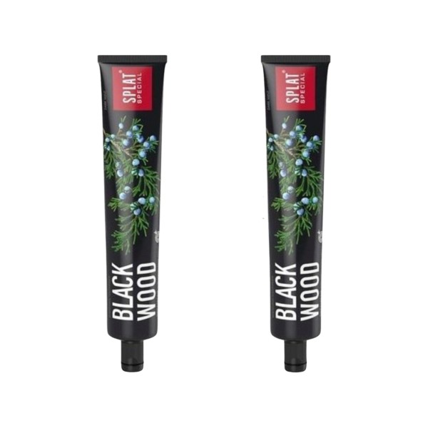 Splat Blackwood Siyah Diş Macunu 2 x 75 ml Diş Macunları Fiyatı