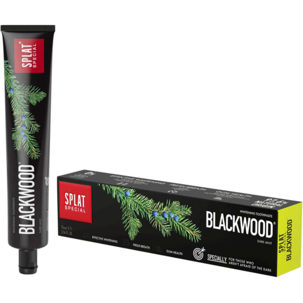 Splat Blackwood Whitening Toothpaste 75Ml Diş Macunları Fiyatı