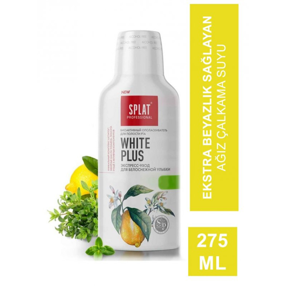 Splat Professional White Plus Agiz Calkalama Suyu 275 Ml Sağlık / Bakım / Kozmetik Fiyatı