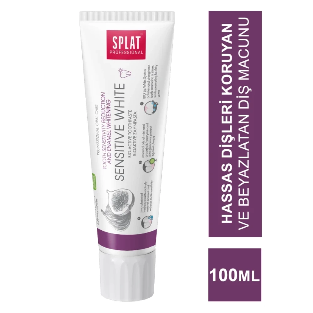 Splat Sensitive White Dis Macunu 100 Ml Sağlık / Bakım / Kozmetik Fiyatı