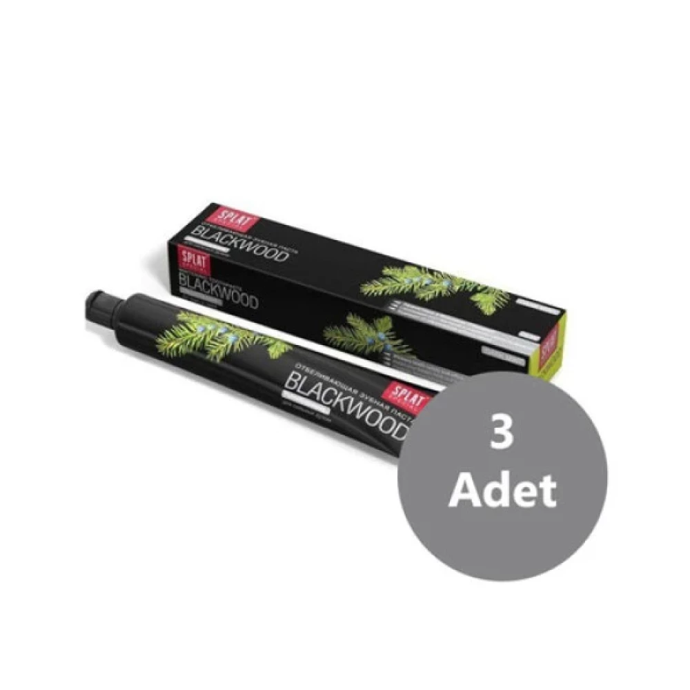 Splat Special Blackwood Dis Macunu 75 Ml 3Lu Diş Macunları Fiyatı