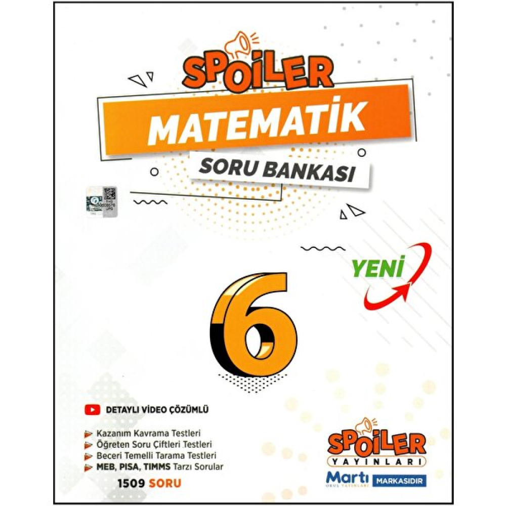 Spoiler Yayınları 6. Sınıf Matematik Soru Bankası Matematik Fiyatı