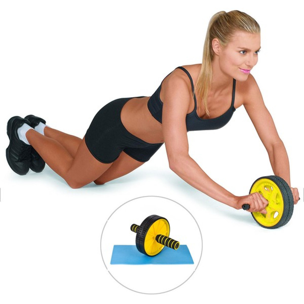 Spor Byfit Ab-Wheel Karın Kası Egzersiz Aleti Tekerlek Kondisyon Aletleri Fiyatı