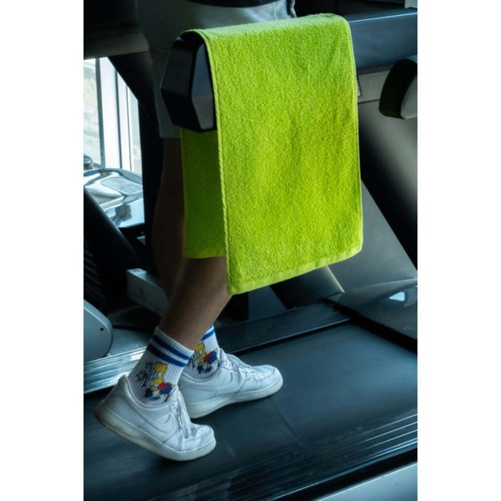 Spor Havlusu %100 Pamuklu 30x90 Cm Kaliteli Fitness Gym Golf Boks Tenis Havlusu - Yeşil - 30 x 90 cm El / Yüz Havlusu Fiyatı
