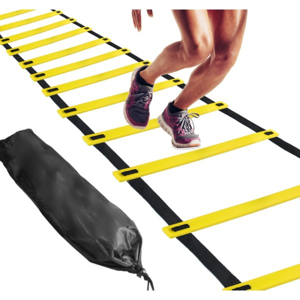 Spor Malzemecisi antrenman Merdiveni Ayarlanabilir 4 Metre Uzunluk Moblen 10 Adet Basamaklı Çantalı Kondisyon Aletleri Fiyatı