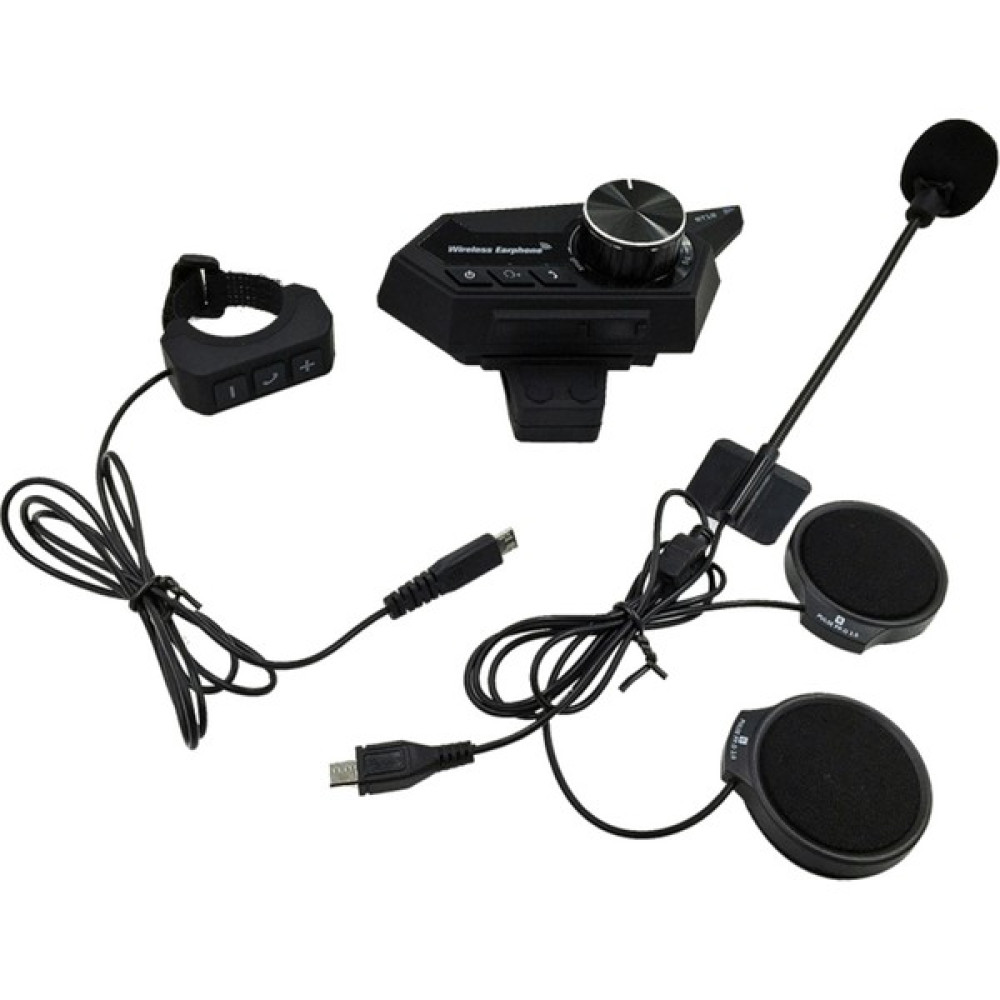 Sportauto Kablosuz Bluetooth Kask Kulaklığı - Siyah (Yurt Dışından) Motorsiklet Aksesuarları Fiyatı