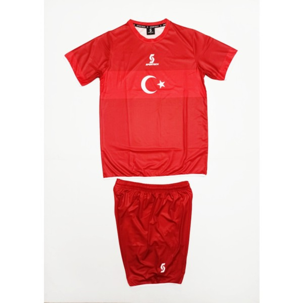 Sportech K0141 Türkiye Milli Takım Forması Kırmızı (Tek Kelime Isim Yazılır) Futbol Malzemeleri Fiyatı