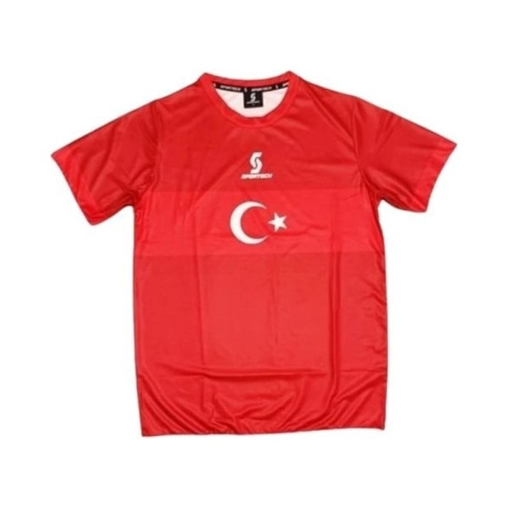 Sportech K0141 Türkiye Milli Takım Forması Tek Üst (TEK KELİME ISİM VE NUMARA YAZILIR) Futbol Malzemeleri Fiyatı