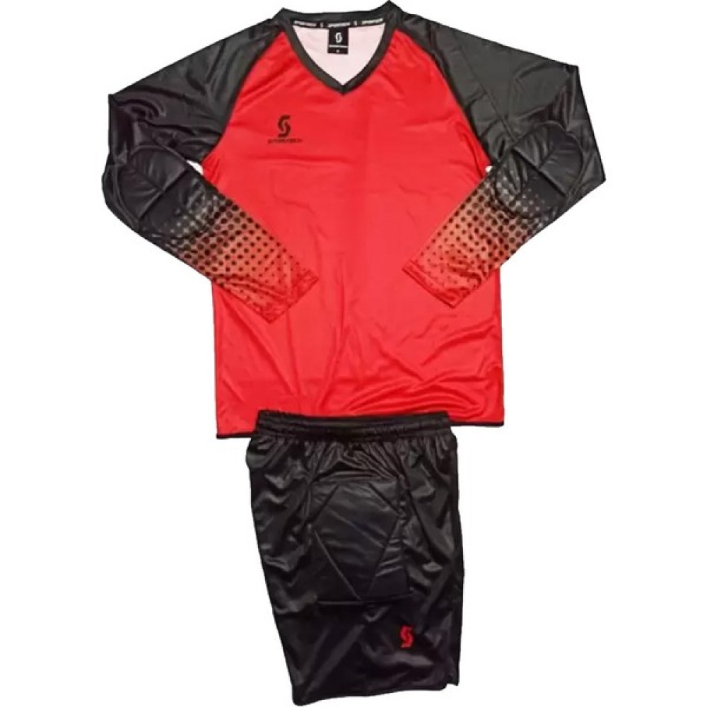 Sportech Kırmızı Sünger Destekli Kaleci Forma Takımı R0124 Futbol Malzemeleri Fiyatı