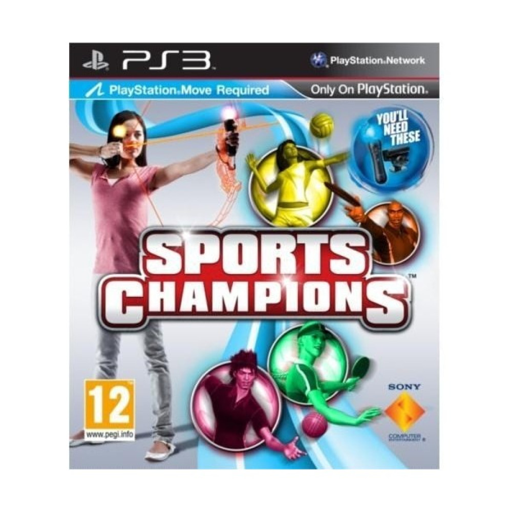 Sports Champions (Move) Ps3 Oyun PlayStation 2 - 3 Oyunları Fiyatı