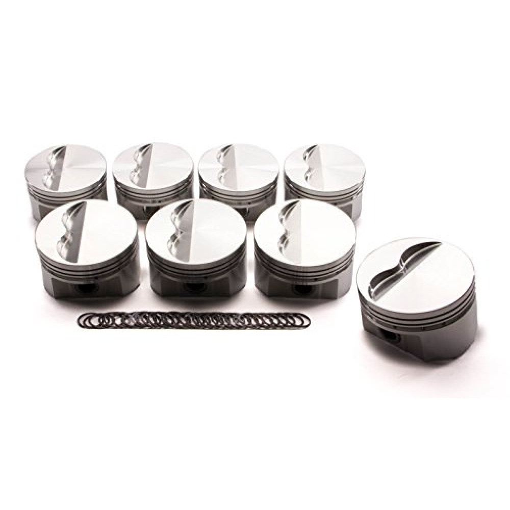 Sportsman Racing Products SRP (138081) 4.030 Bore Flat Top Piston Set for Small Block Chevy