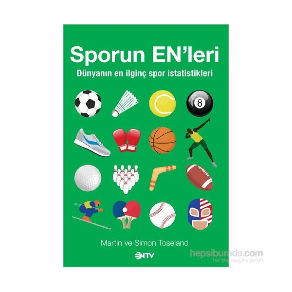 Sporun En’leri - Dünyanın En İlginç Spor İstatistikleri - Martin Toseland Sağlık, Spor ve Diyet Fiyatı