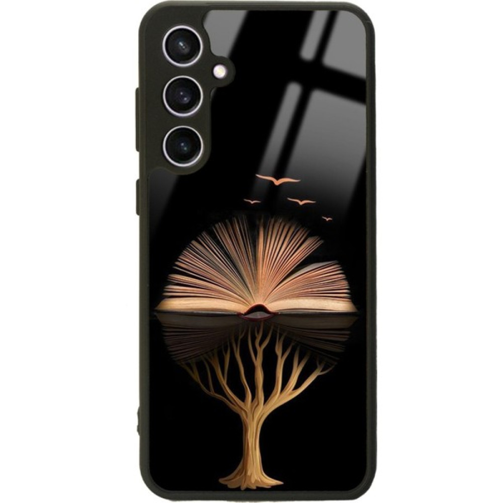 Spoyi Samsung S23 Fe Kitap Tasarımlı Glossy Telefon Kılıfı Cep Telefonu Kılıfı Fiyatı
