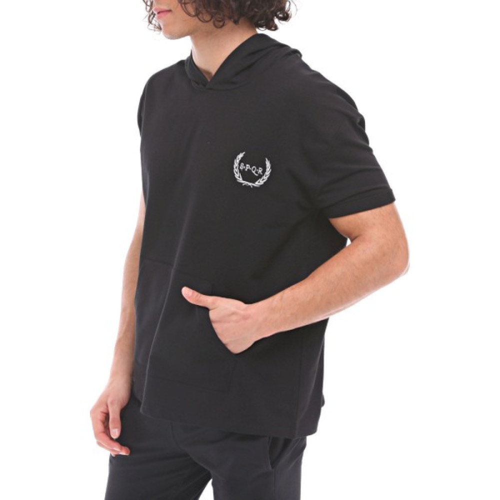 Spqr Kısa Kollu Sweatshirt Neptune Siyah T-Shirt & Sweatshirt (Outdoor) Fiyatı