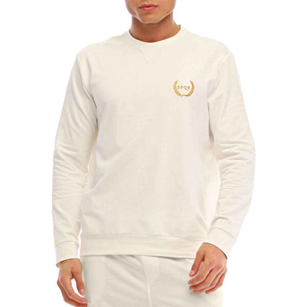 Spqr Sweatshirt Saturn Ekru T-Shirt & Sweatshirt (Outdoor) Fiyatı
