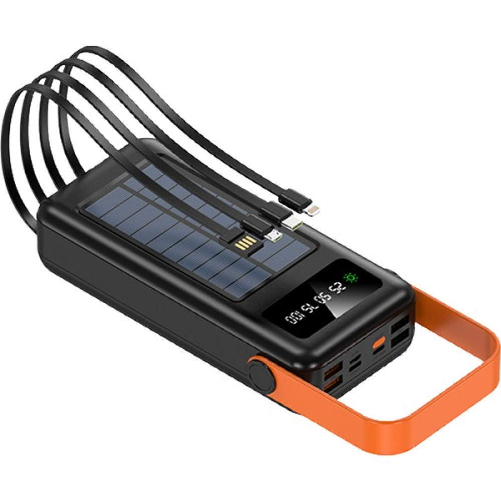 Sprange 50.000 Mah Solar Enerjili Powerbank SR-P50 - Siyah Taşınabilir Şarj Cihazı - Powerbank Fiyatı