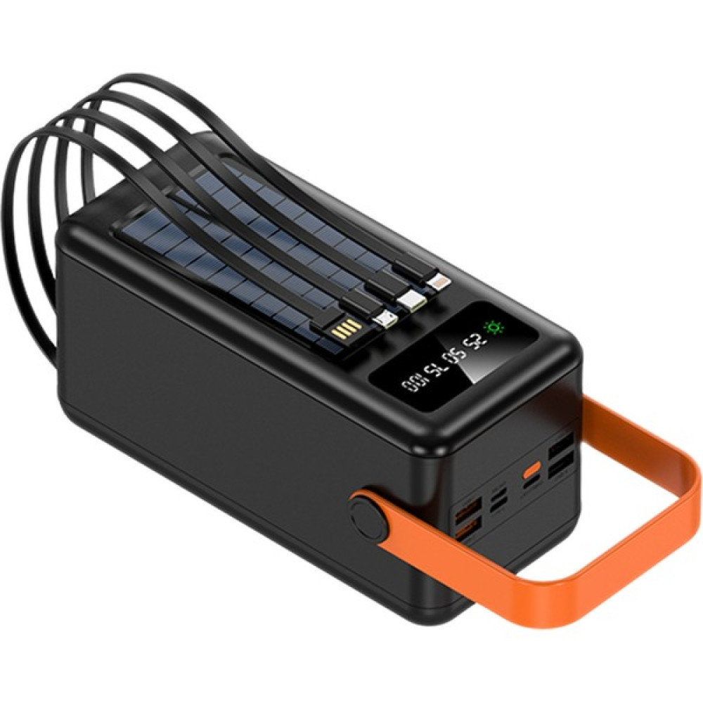 Sprange 60.000 Mah Solar Enerjili Powerbank SR-P60 - Siyah Taşınabilir Şarj Cihazı - Powerbank Fiyatı