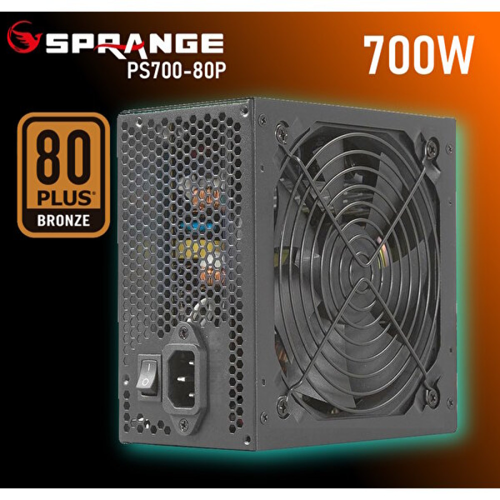 Sprange 700W 80 Plus Bronze Power Supply PS700-80P Psu Power Supply Fiyatı