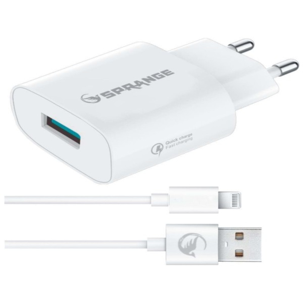 Sprange L-20 iPhone Uyumlu Lightning 10.5 Wolt Hızlı Şarj Cihazı Kablo Başlık Takım X-Xs-11-12-13 Cep Telefonu Şarj Cihazı Fiyatı