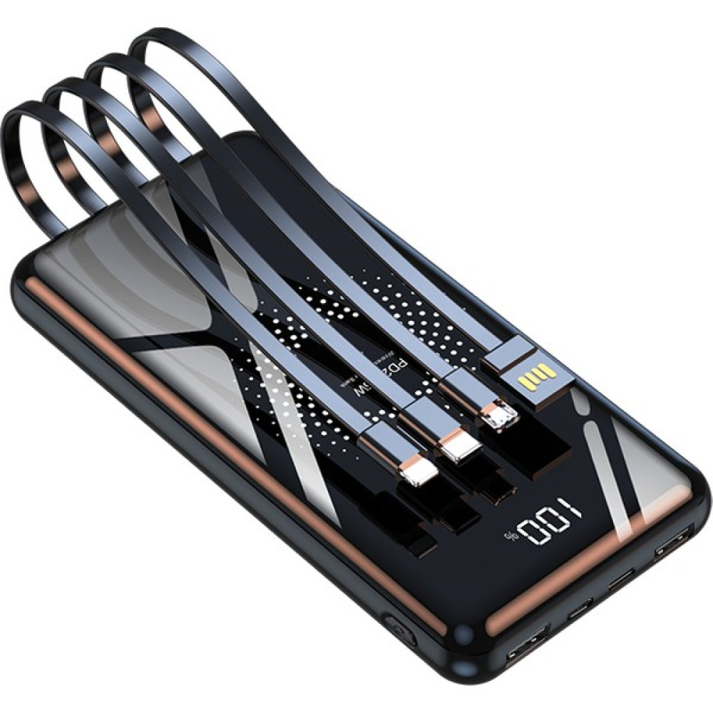 Sprange SR-P16W 24000 Mah Wireless Kablosuz Şarj 5W/10W/15W Powerbank - Siyah Taşınabilir Şarj Cihazı - Powerbank Fiyatı