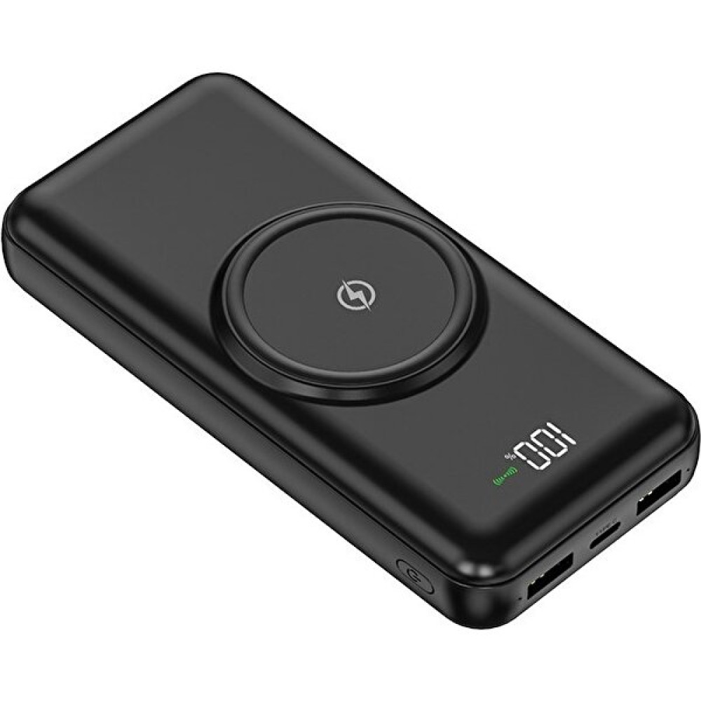 Sprange SR-P4W Plus 24000 Mah Kablosuz Şarj Destekli Powerbank - Siyah Taşınabilir Şarj Cihazı - Powerbank Fiyatı