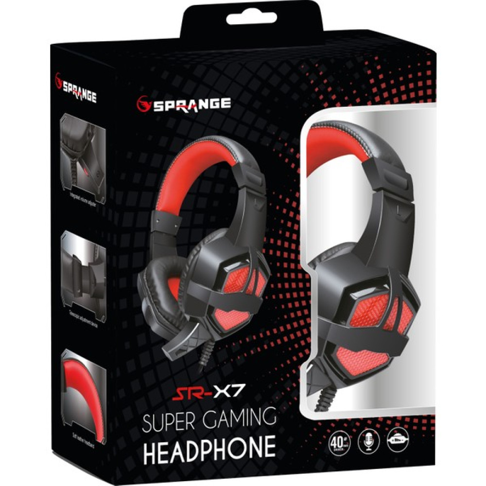 Sprange Sr-X7 108 Db/mw Pc Oyuncu Kulaklığı - Siyah Kulak Üstü Kulaklık Fiyatı